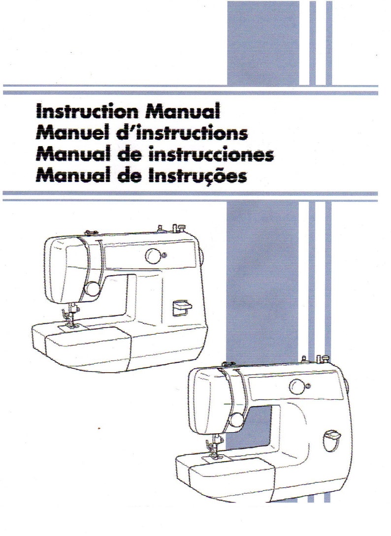BROTHER LS2125 Sewing Machine Owner's Manual Guide Download Etsy