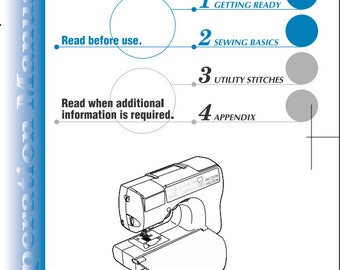 BROTHER CS-80 Sewing Machine Owner's Manual guide download