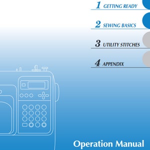 BROTHER INNOV-IS80 Sewing Machine Owner&#39;s Manual guide download