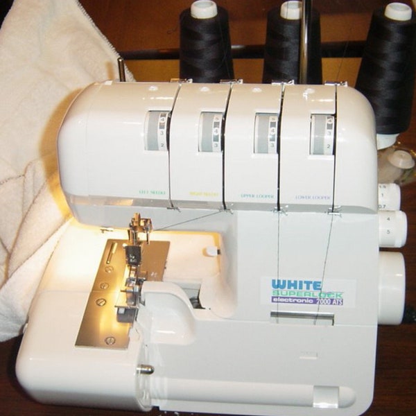 Descarga del manual del propietario de WHITE SUPERLOCK 2000 ATS Serger