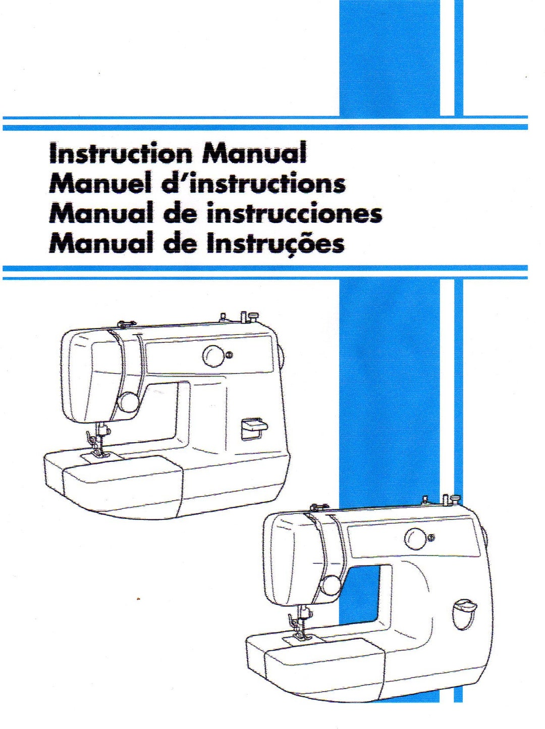 BROTHER LS1520 Sewing Machine Owner's Manual Guide Download Etsy