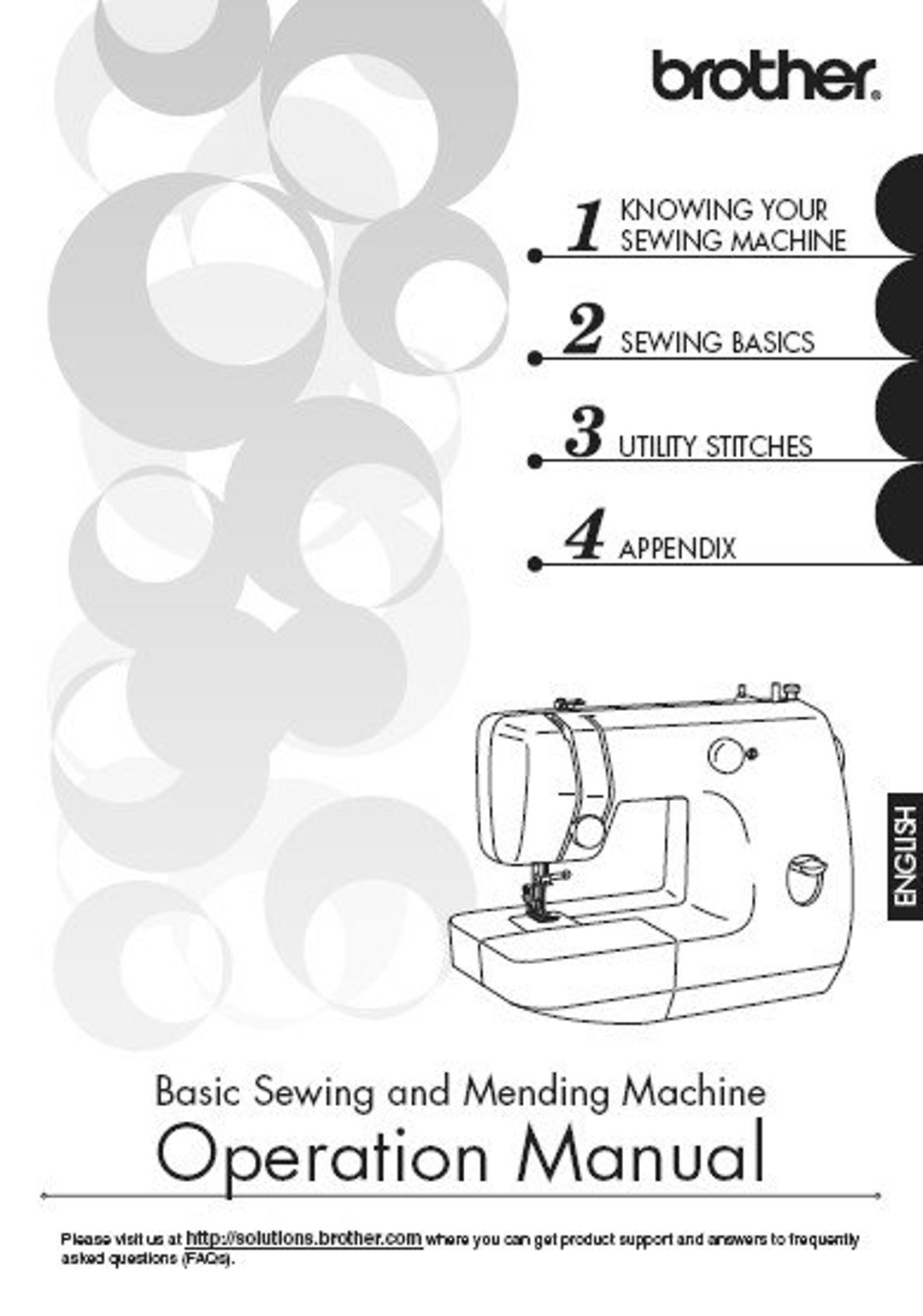 BROTHER LX3125 Sewing Machine Owner's Manual Guide Download Etsy
