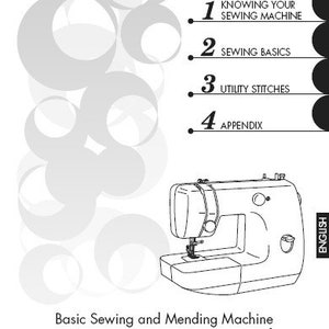 BROTHER LX-3125 Sewing Machine Owner&#39;s Manual guide download