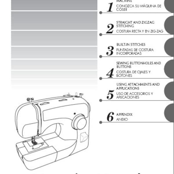 BROTHER XL2600 XL2610 XL2600I Sewing Machine Owner's Manual download