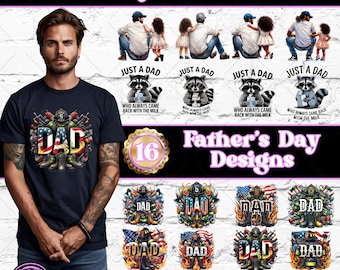 Dad PNG Bundle, Father Day Bundle Png, Dad The Best Png, Dad Love Png, America Dad Png, Dad Shirt Design Png, Digital File