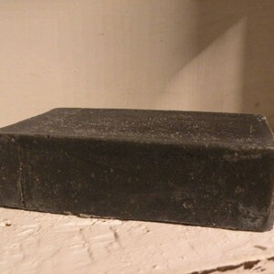Activated Charcoal Soap  -  Handcrafted All Natural Soap  -  Charcoal Soap  -  Gift Wrapped For Holiday Gifting