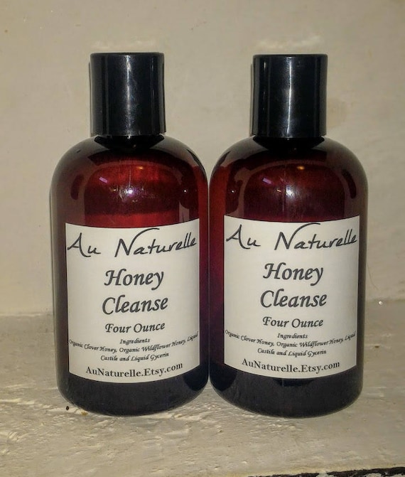 natural skincare honey cleanse