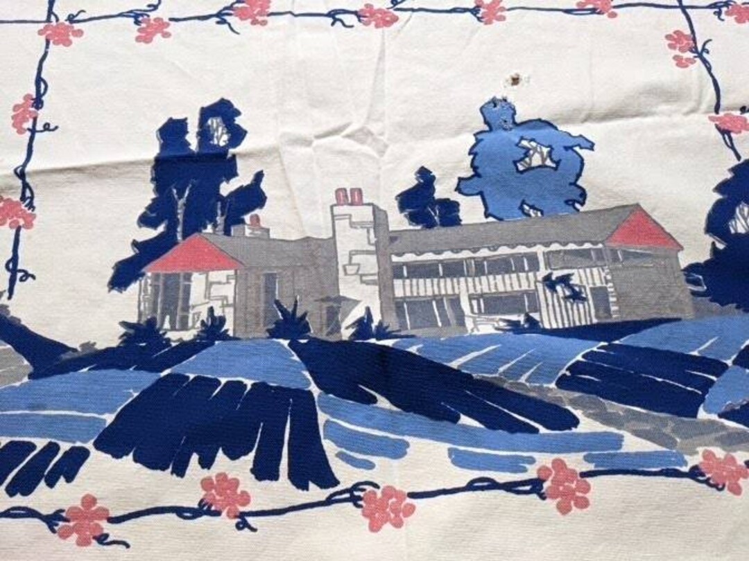 Vintage 1950s Startex Homes Mod Rare Etsy