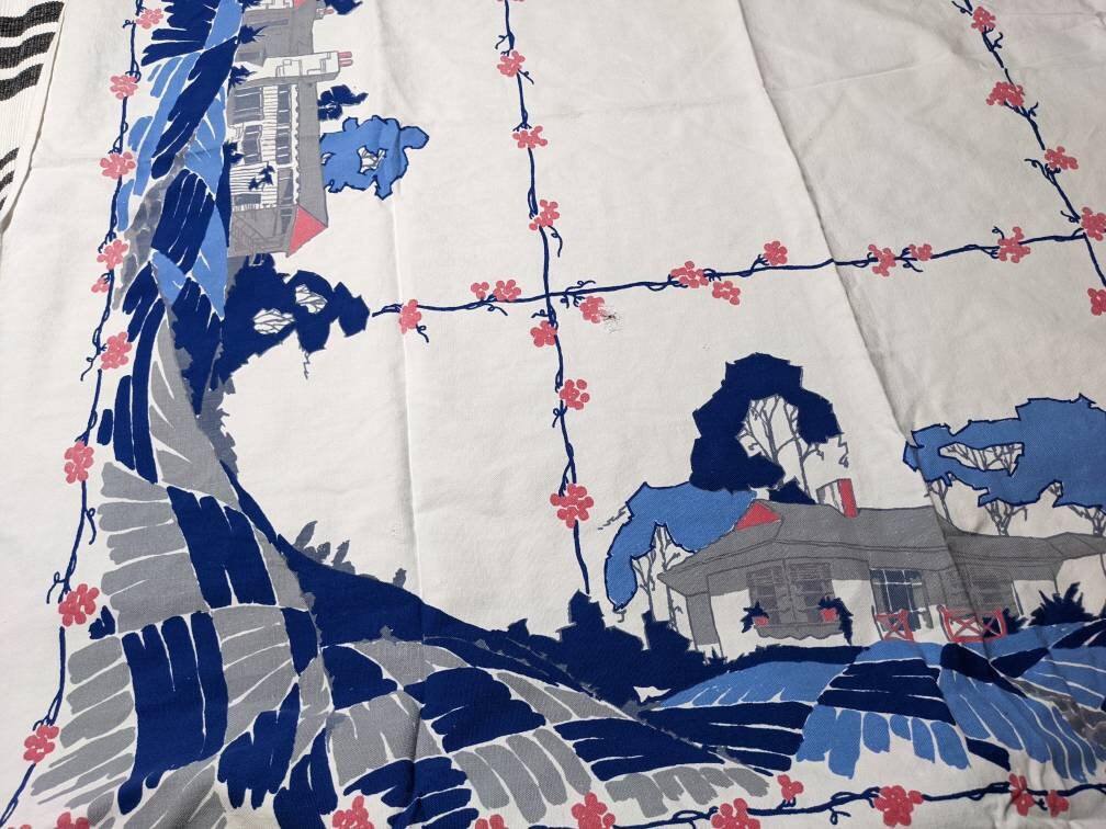 Vintage 1950s Startex Homes Mod Rare Etsy