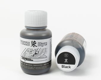 Leather Dye | Water Based Leather Dye 3.4 oz - TOKO - Black Color