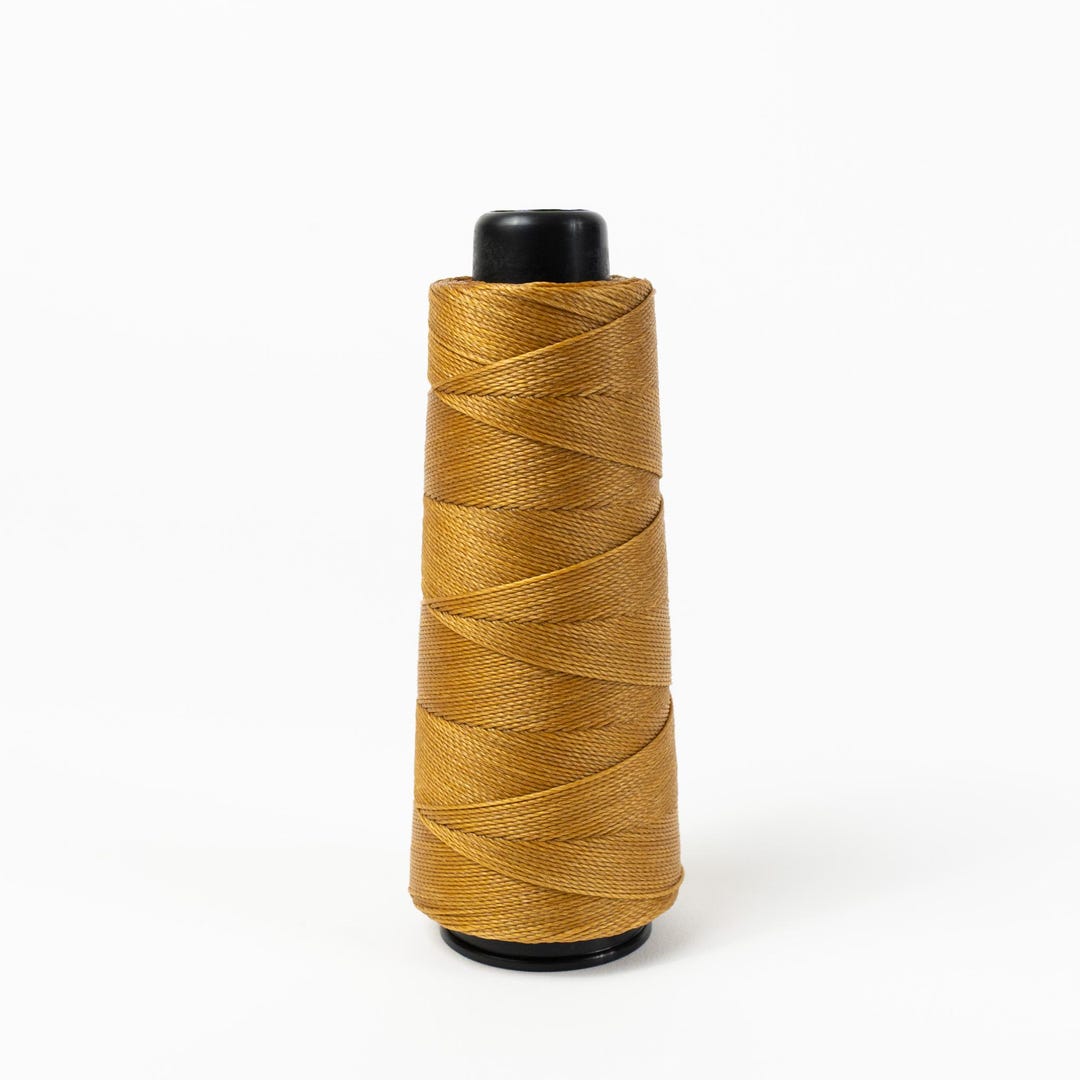 Waxed Thread | MBT Polyester Thread | Waxed Cord | 218 Yard Spool ...