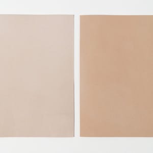 Premium Italian Vachetta Leather | Veg Tan Leather |  Full Grain Leather Sheets  | 5-6 oz Cowhide Leather Pieces