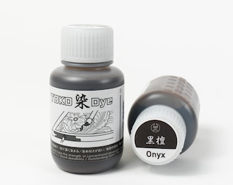 Leather Dye | Water Based Leather Dye 3.4 oz - TOKO - Onyx Color