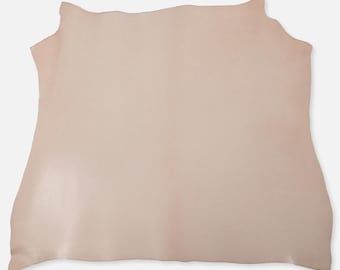 Italian Vachetta Leather | Double Shoulder | Veg Tanned Full Grain Leather for Crafting | 5-6 oz