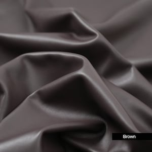 Italian Nappa Leather Sheets | Soft Calfskin Cowhide Leather for Crafting Leather Goods, Bags, Wallets | Various Colors, 2.5-3 oz 画像 14