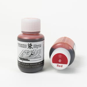 Leather Dye 3.4 oz | Water Based Leather Dye | Dye For Leather Surface, Grain Side And Edges | Red