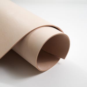 Veg Tan Leather |  Full Grain Leather Sheets for Craft | Tooling Leather | Stamping, Molding, Embossing | 2-3 oz to 8-9 oz Cowhide Leather