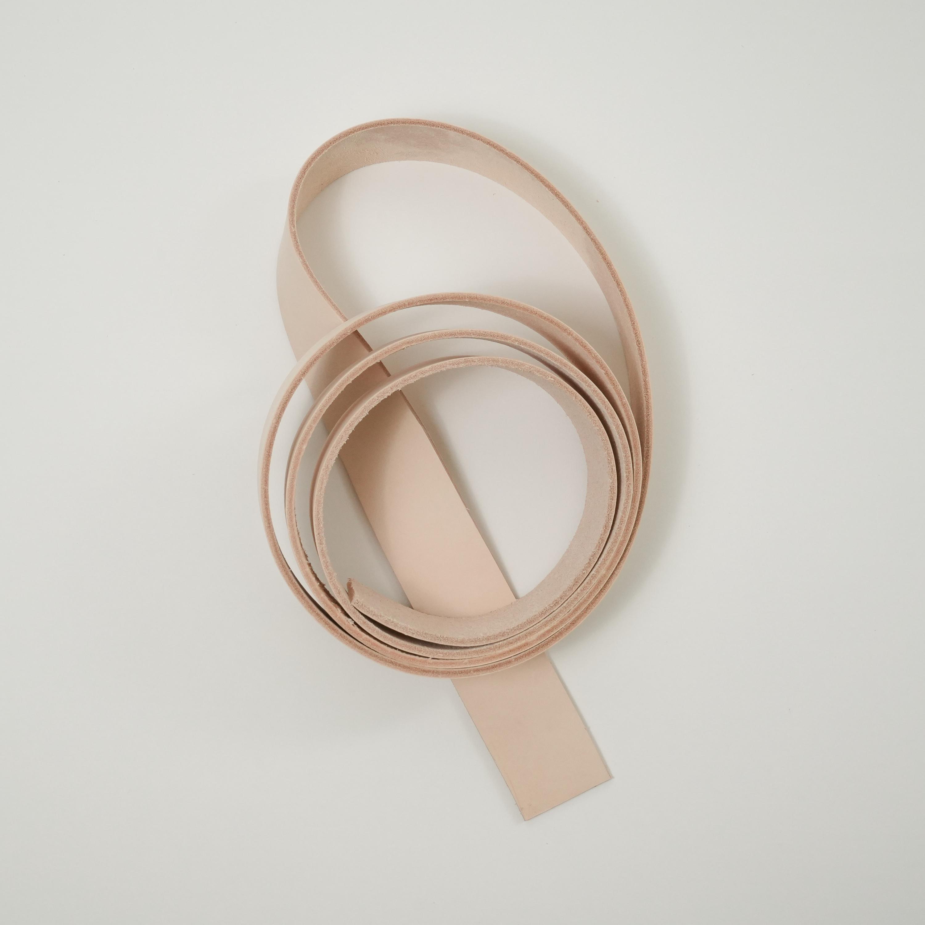 Veg Tan Leather Strips |  Full Grain Cowhide Leather for Straps | Natural Tooling Leather | Belt Blank | 2-3 oz to 5-6 oz