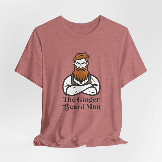Ginger Beard Man Funny Hipster T Shirt For Men With Beards Ginger Beard Man Funny Hipster T Shirt For Men With Beards