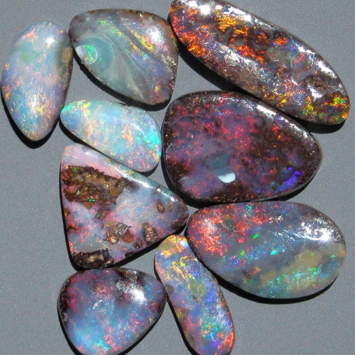 Pipe Crystal Opal Ring / Opal Ring / Custom Opal Ring / | Etsy
