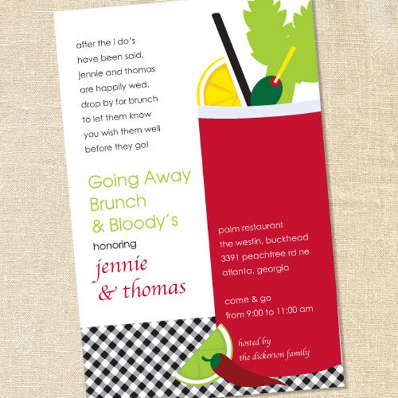 Bloody Mary Invitations 8