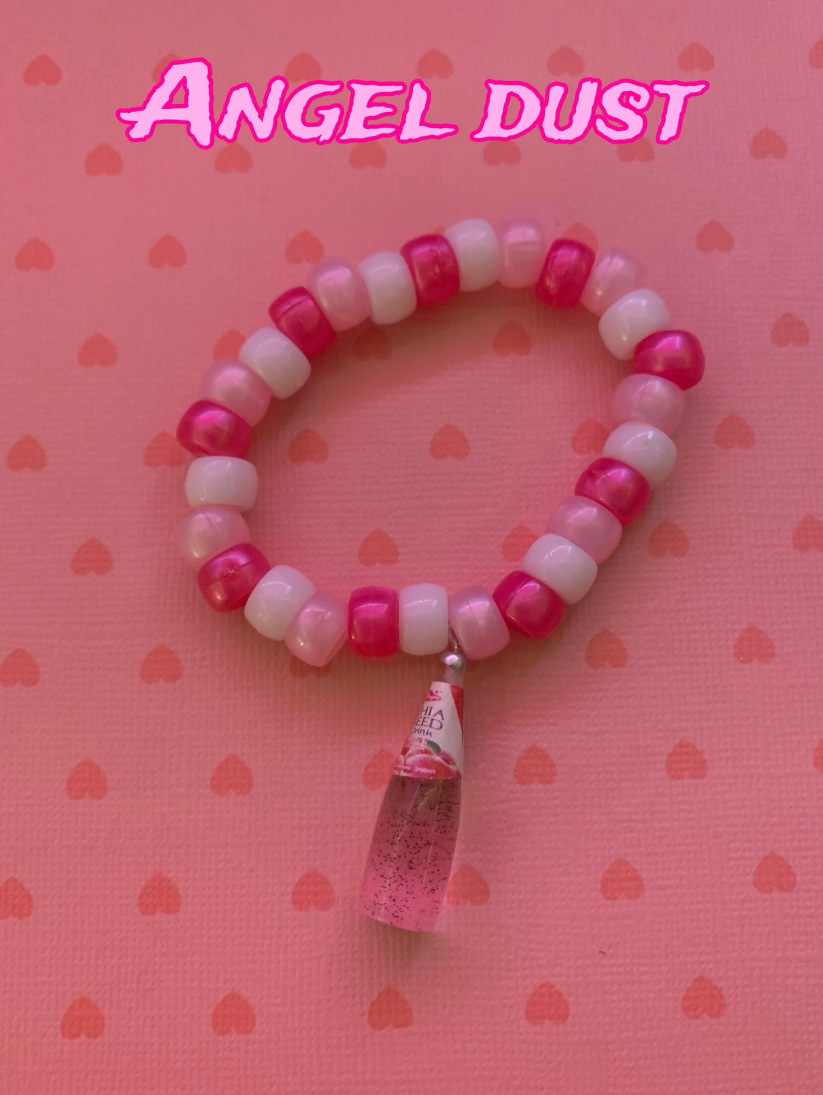 Angel Dust From Hazbin Hotel Inspired Kandi - Etsy