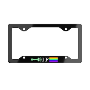Honk Funny Metal License Plate Frame, Humorous Car Decor, Gift for Wife, Vehicle Accessories, Car Enthusiast Gift, Funny Sarcastic