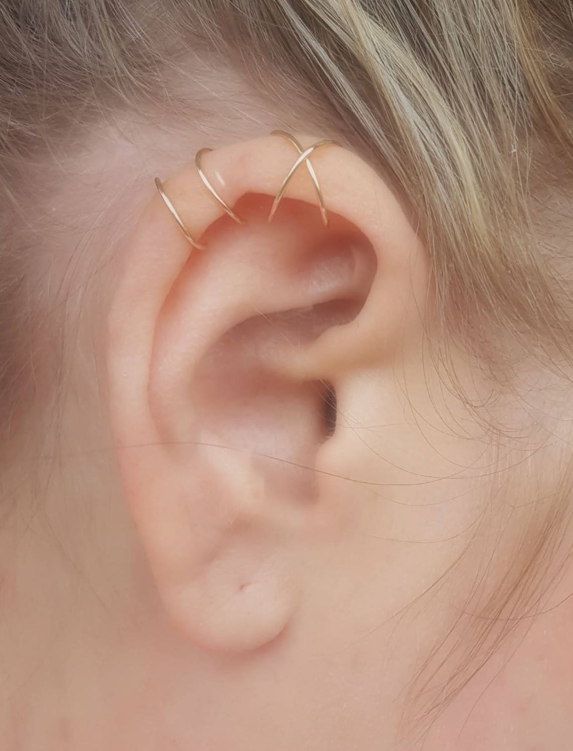 Ear Cuff Set Ear Cuffs Cartilage Ring No Piercing Etsy