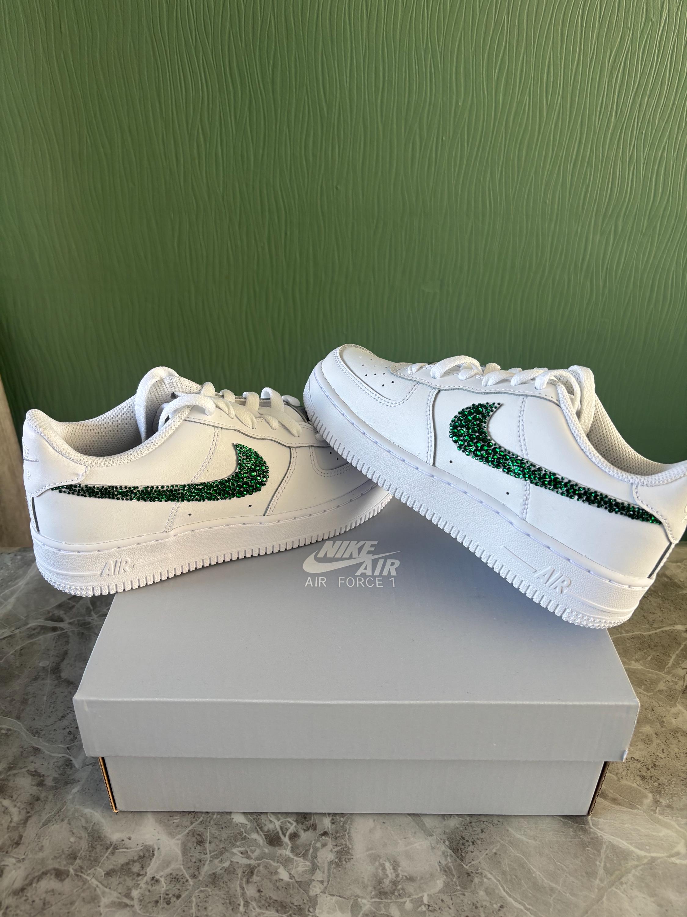 Nike Swoosh Rhinestone - Etsy