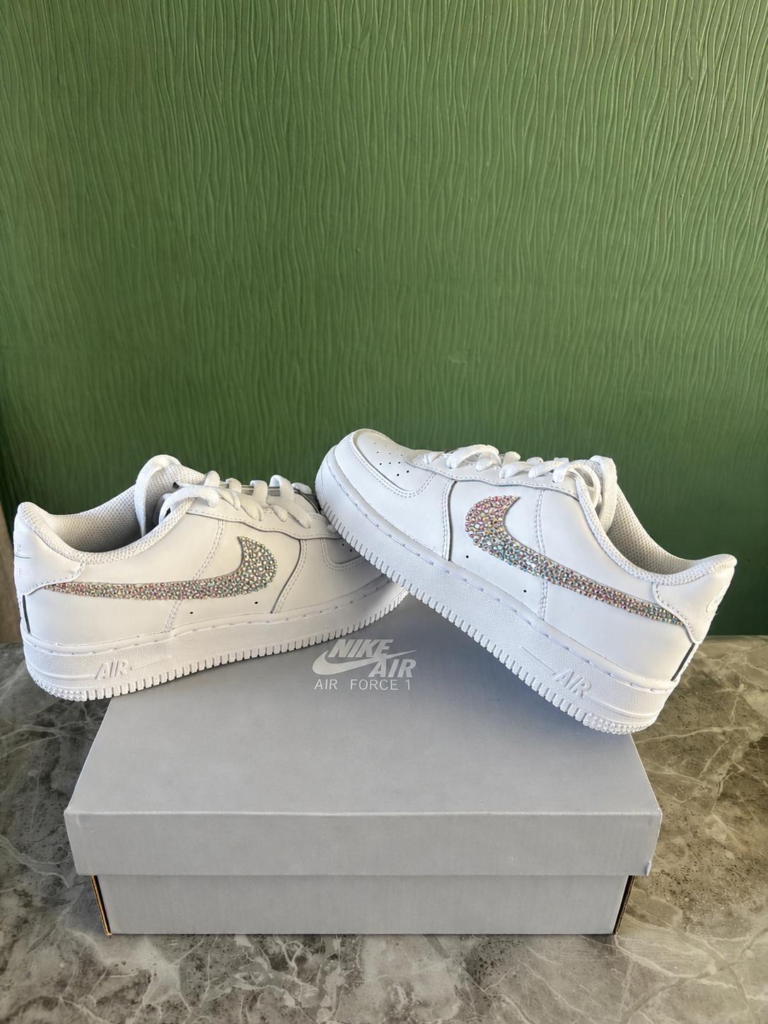 Nike Swoosh Rhinestone - Etsy
