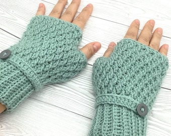Englische Häkelanleitung Stricken Handschuhe Pulswärmer Fingerlose Handschuhe Frauen Accessoire Weihnachtsgeschenk Häkelanleitung