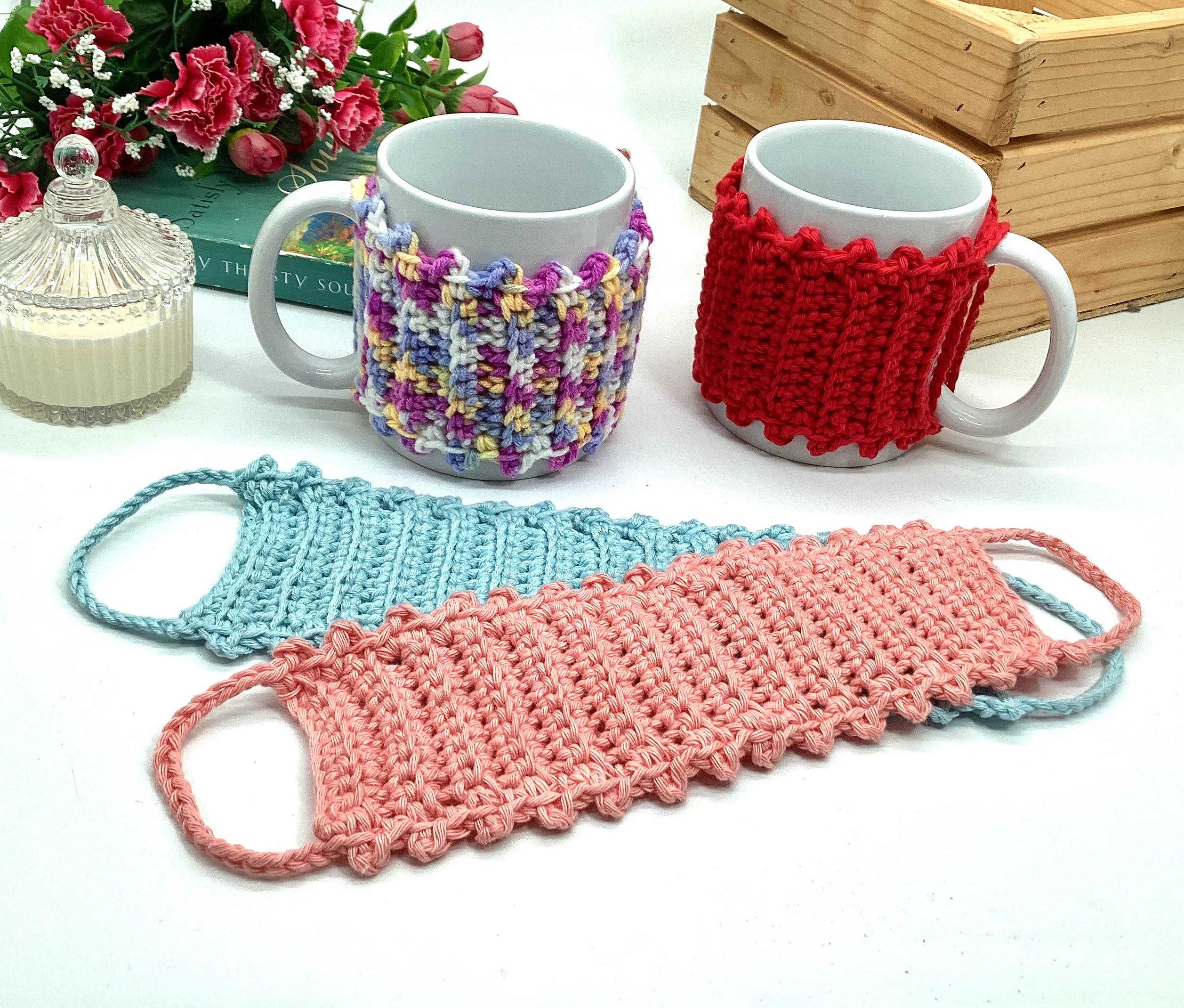 38 Crochet Patterns for Gifts, Decor, Accessories, and Amigurumi 22 Crochet Cup Cozy Pattern