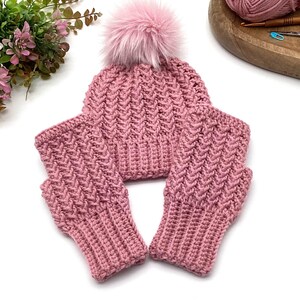 Wzór na czapkę City Stroll Beanie na szydełku w formacie PDF, Wzór na czapkę unisex, Łatwa czapka prążkowana na szydełku, Samouczek robienia czapki zimowej dla początkujących, Pomysł na prezent DIY na szydełku zdjęcie 15
