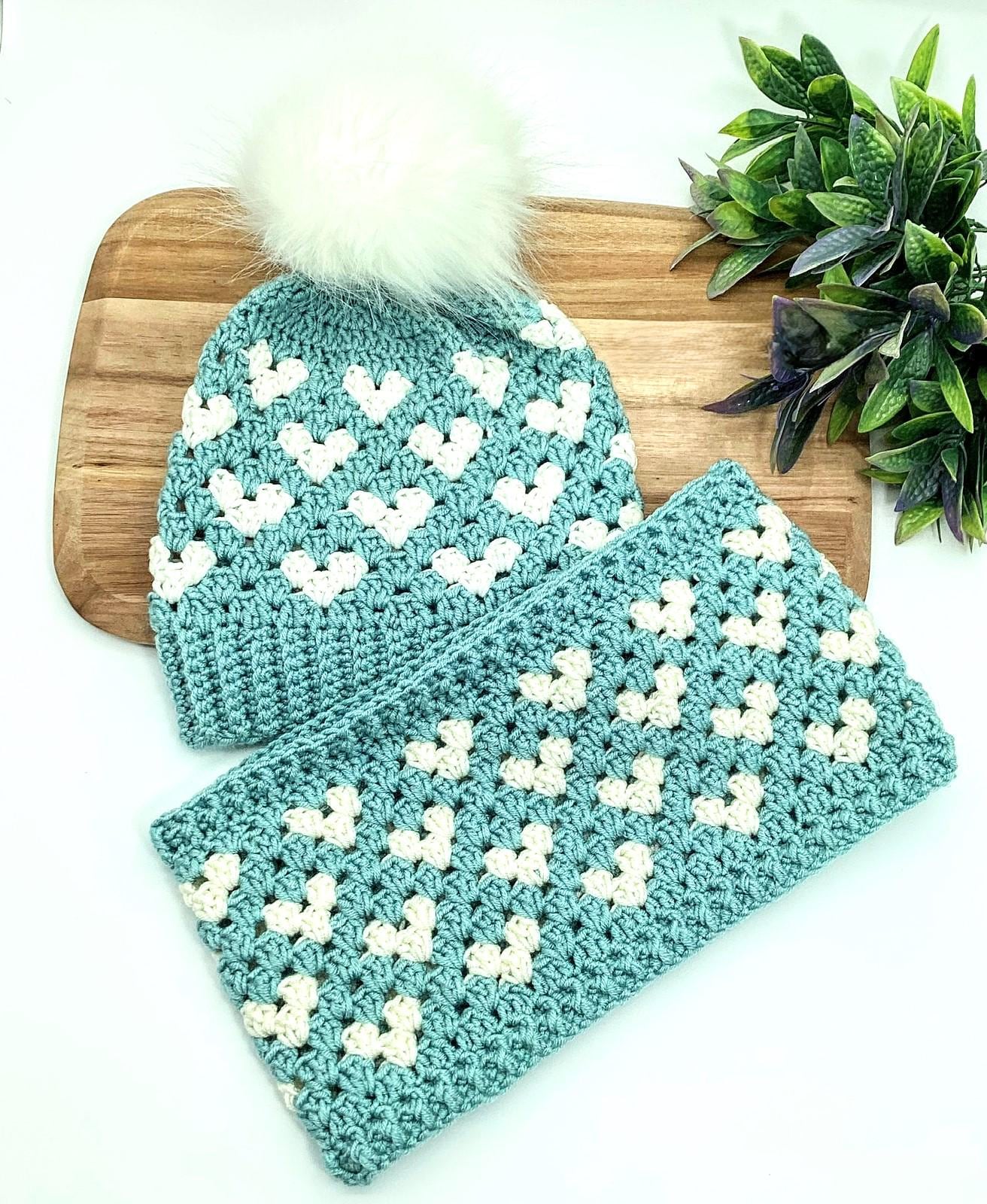 Hat and Cowl Set - Etsy