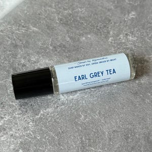 EARL GREY TEA - Perfume Oil, Handmade Roll On Perfume