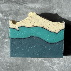 BLUEBERRY SUGAR Soap - Handmade Cold Process Soap | Fruity Spa Soap | Blueberry Lychee Soap | Artisan Soap | Luxury Bath Gift