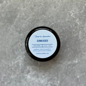 SUNKISSED Cuticle Balm - Handgefertigte Nagelhaut- + Nagelpflege