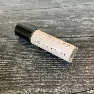 BEACH GLASS - Perfume Oil, Handmade Roll On Perfume