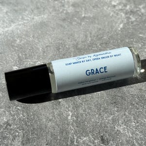 GRACE - Perfume Oil, Handmade Roll On Perfume