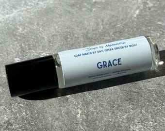 GRACE - Perfume Oil, Handmade Roll On Perfume
