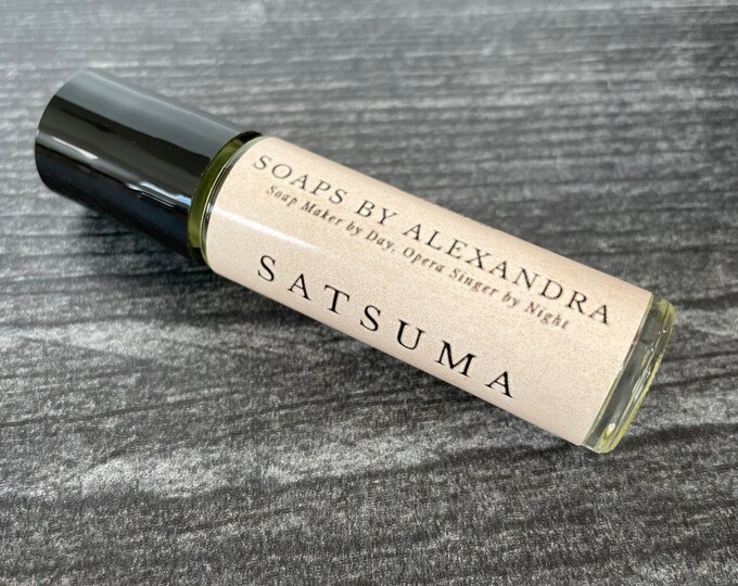 SATSUMA Orange Scented Perfume Etsy