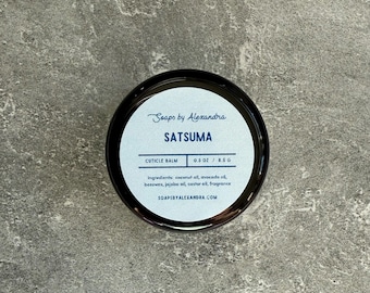 SATSUMA Cuticle Balm - Handmade Cuticle + Nail Care