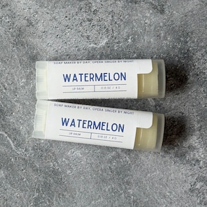 WATERMELON - Lip Balm made with Jojoba & Avocado Oils