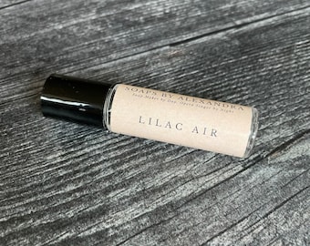 LILAC AIR - Perfume Oil, Handmade Roll On Perfume - Mother's Day Gift