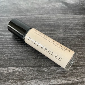 BALI BREEZE - Perfume Oil, Handmade Roll On Perfume