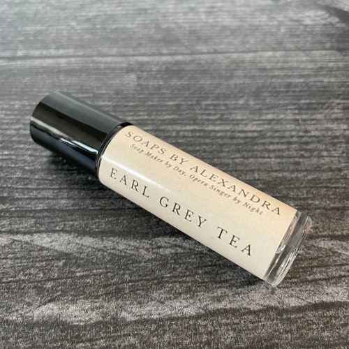 EARL GREY TEA Perfume Oil Handmade Roll on Perfume Etsy