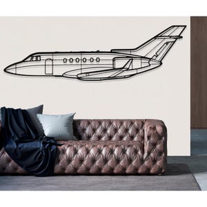 Hawker 900XP Airplane Metal Wall Art, Metal Wall Decor, Airplane Wall Decor, Custom Aircraft Wall Art, Plane Wall Art,Pilot Gifts,Home Decor