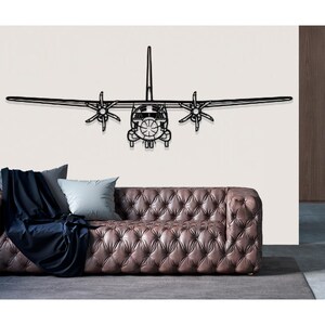 Alenia C 27J Spartan Airplane Metal Wall Art, Metal Wall Decor, Airplane Wall Decor, Custom Aircraft Wall Art,Airplane Wall Art,Pilot Gifts