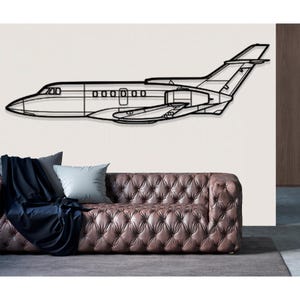 Hawker 700A Airplane Metal Wall Art, Metal Wall Decor, Airplane Wall Decor, Custom Aircraft Wall Art, Plane Wall Art, Pilot Gifts,Home Decor