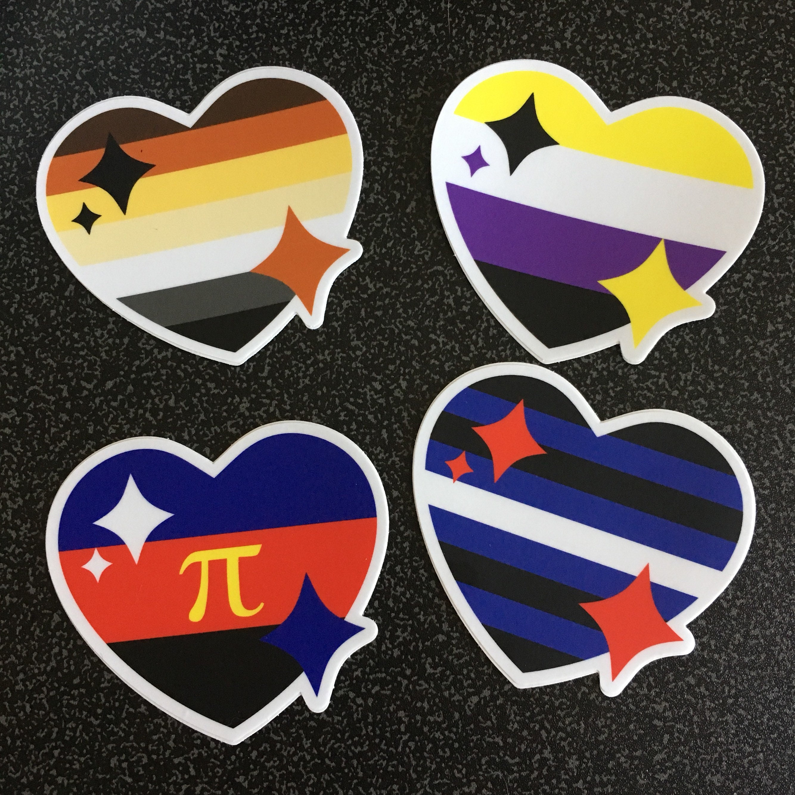 Heart full of Pride vinyl stickers Etsy